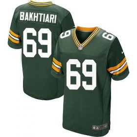 Wholesale Cheap Nike Packers #69 David Bakhtiari Green Team Color Men\'s Stitched NFL Elite Jersey