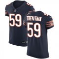 Wholesale Cheap Nike Bears #59 Danny Trevathan Navy Blue Team Color Men's Stitched NFL Vapor Untouchable Elite Jersey