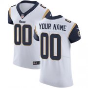 Wholesale Cheap Nike Los Angeles Rams Customized White Stitched Vapor Untouchable Elite Men's NFL Jersey