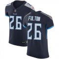 Wholesale Cheap Nike Titans #26 Kristian Fulton Navy Blue Team Color Men's Stitched NFL Vapor Untouchable Elite Jersey