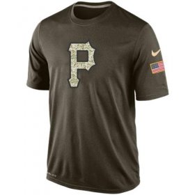 Wholesale Cheap Men\'s Pittsburgh Pirates Salute To Service Nike Dri-FIT T-Shirt