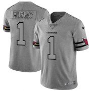 Wholesale Cheap Arizona Cardinals #1 Kyler Murray Men's Nike Gray Gridiron II Vapor Untouchable Limited NFL Jersey