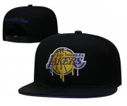 Wholesale Cheap Los Angeles Lakers Stitched Bucket Hats 061