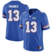 Wholesale Cheap Florida Gators Royal Blue #13 Feleipe Franks Football Player Performance Jersey