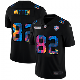 Cheap Las Vegas Raiders #82 Jason Witten Men\'s Nike Multi-Color Black 2020 NFL Crucial Catch Vapor Untouchable Limited Jersey