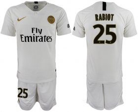 Wholesale Cheap Paris Saint-Germain #25 Rabiot Away Soccer Club Jersey