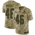 Wholesale Cheap Nike Texans #46 Jon Weeks Camo Men's Stitched NFL Limited 2018 Salute To Service Jersey
