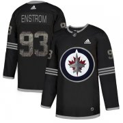 Wholesale Cheap Adidas Jets #93 Toby Enstrom Black Authentic Classic Stitched NHL Jersey