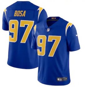 Wholesale Cheap Los Angeles Chargers #97 Joey Bosa Men\'s Nike Royal 2nd Alternate 2020 Vapor Limited Jersey