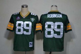 Wholesale Cheap Mitchell And Ness Packers #89 Dave Robinson Green Throwback Stitched NFL Jersey