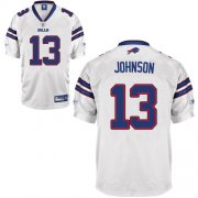 Wholesale Cheap Bills #13 Steve Johnson White 2011 New Style Stitched NFL Jersey