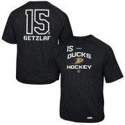 Wholesale Cheap Anaheim Ducks #15 Ryan Getzlaf Reebok No. 15 Locker Status Name & Number Speed Wick T-Shirt Black