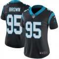 Wholesale Cheap Nike Panthers #95 Derrick Brown Black Team Color Women's Stitched NFL Vapor Untouchable Limited Jersey