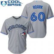 Wholesale Cheap Blue Jays #60 Tanner Roark Grey New Cool Base Stitched MLB Jersey