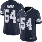 Wholesale Cheap Nike Cowboys #54 Jaylon Smith Navy Blue Team Color Youth Stitched NFL Vapor Untouchable Limited Jersey