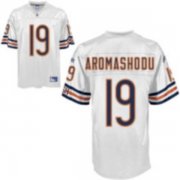 Wholesale Cheap Bears #19 Devin Aromashodu White Stitched NFL Jersey