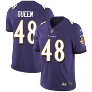 Wholesale Cheap Nike Ravens #48 Patrick Queen Purple Team Color Youth Stitched NFL Vapor Untouchable Limited Jersey
