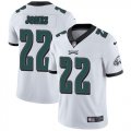 Wholesale Cheap Nike Eagles #22 Sidney Jones White Men's Stitched NFL Vapor Untouchable Limited Jersey