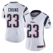 Wholesale Cheap Nike Patriots #23 Patrick Chung White Women's Stitched NFL Vapor Untouchable Limited Jersey