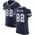 Wholesale Cheap Nike Cowboys #82 Jason Witten Navy Blue Team Color Men's Stitched NFL Vapor Untouchable Elite Jersey