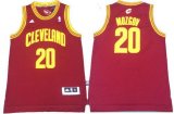 Wholesale Cheap Men's Cleveland Cavaliers #20 Timofey Mozgov Revolution 30 Swingman Red Jersey