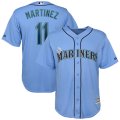 Wholesale Cheap Seattle Mariners #11 Edgar Martinez Majestic Official Cool Base Player Jersey Blue