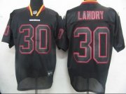Wholesale Cheap Redskins #30 LaRon Landry Lights Out Black Stitched NFL Jersey