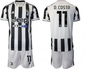 Wholesale Cheap Men 2021-2022 Club Juventus home white 11 Adidas Soccer Jerseys