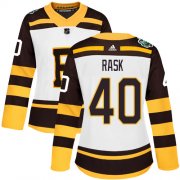 Wholesale Cheap Adidas Bruins #40 Tuukka Rask White Authentic 2019 Winter Classic Women's Stitched NHL Jersey