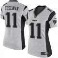 Wholesale Cheap Nike Patriots #11 Julian Edelman Gray Women's Stitched NFL Limited Gridiron Gray II Jersey