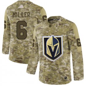 Wholesale Cheap Adidas Golden Knights #6 Colin Miller Camo Authentic Stitched NHL Jersey