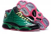 Wholesale Cheap Womens Air Jordan 13 doernbecher Green/black-pink