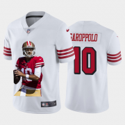 Cheap San Francisco 49ers #10 Jimmy Garoppolo Nike Team Hero 2 Rush Vapor Limited NFL Jersey White