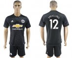 Wholesale Cheap Manchester United #12 Smalling Away Soccer Club Jersey