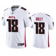 Wholesale Cheap Atlanta Falcons #18 Calvin Ridley Men's Nike White 2020 Vapor Untouchable Limited NFL Jersey