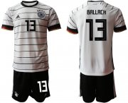 Wholesale Cheap Men 2021 European Cup Germany home white 13 Soccer Jersey1