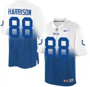 Wholesale Cheap Nike Colts #88 Marvin Harrison Royal Blue/White Men's Stitched NFL Elite Fadeaway Fashion Jersey
