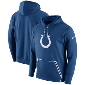 Wholesale Cheap Men\'s Indianapolis Colts Nike Royal Champ Drive Vapor Speed Performance Pullover Hoodie