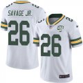 Wholesale Cheap Nike Packers #26 Darnell Savage Jr. White Men's 100th Season Stitched NFL Vapor Untouchable Limited Jersey