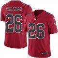 Wholesale Cheap Nike Falcons #26 Tevin Coleman Red Men's Stitched NFL Limited Rush Jersey