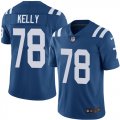 Wholesale Cheap Nike Colts #78 Ryan Kelly Royal Blue Team Color Men's Stitched NFL Vapor Untouchable Limited Jersey