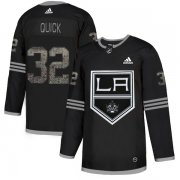 Wholesale Cheap Adidas Kings #32 Jonathan Quick Black Authentic Classic Stitched NHL Jersey