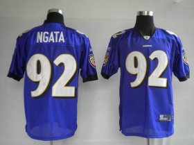 Wholesale Cheap Ravens #92 Haloti Ngata Purple Stitched NFL Jersey