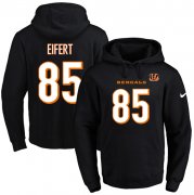 Wholesale Cheap Nike Bengals #85 Tyler Eifert Black Name & Number Pullover NFL Hoodie