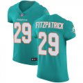 Wholesale Cheap Nike Dolphins #29 Minkah Fitzpatrick Aqua Green Team Color Men's Stitched NFL Vapor Untouchable Elite Jersey