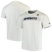Wholesale Cheap Dallas Cowboys Nike Sideline Seismic Legend Performance T-Shirt White