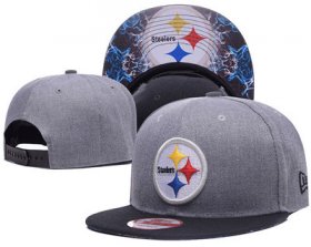 Wholesale Cheap NFL Pittsburgh Steelers Team Logo Snapback Adjustable Hat 11
