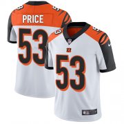 Wholesale Cheap Nike Bengals #53 Billy Price White Men's Stitched NFL Vapor Untouchable Limited Jersey