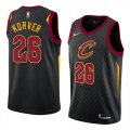 Wholesale Cheap Men's Nike Cavaliers #26 Kyle Korver Black Stitched NBA Swingman Jersey