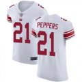 Wholesale Cheap Nike Giants #21 Jabrill Peppers White Men's Stitched NFL Vapor Untouchable Elite Jersey